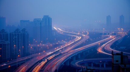 Night City Highway Interchange 6