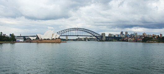 Sydney Opera House on Sydney Harbour, New South Wales, Australia