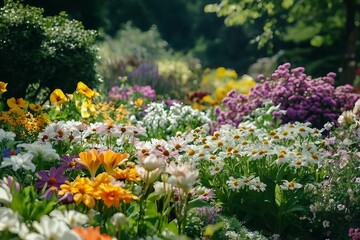 flowers in the garden