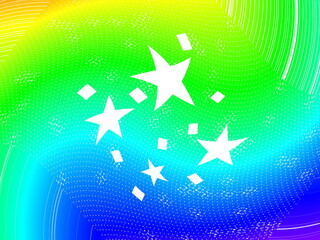 abstract background with stars
