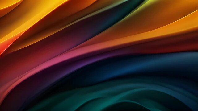 
Beautiful fabric hologram background with wavy abstract many color tones. Bright color transitions. Fantasy background. Gradient mesh wave vector wallpaper