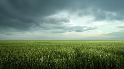 Fototapeta premium Biodiversity of an African Savannah: Conservation Theories Illustrated Through Grassland Textures