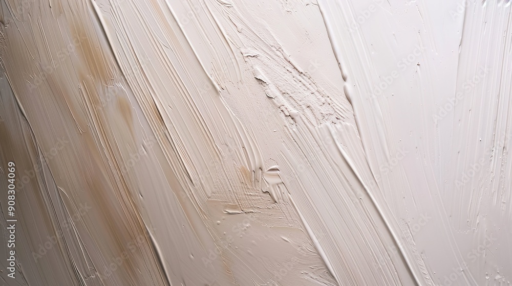 Poster subtle elegance: soft brushstroke texture in muted colors - artistic background for design projects