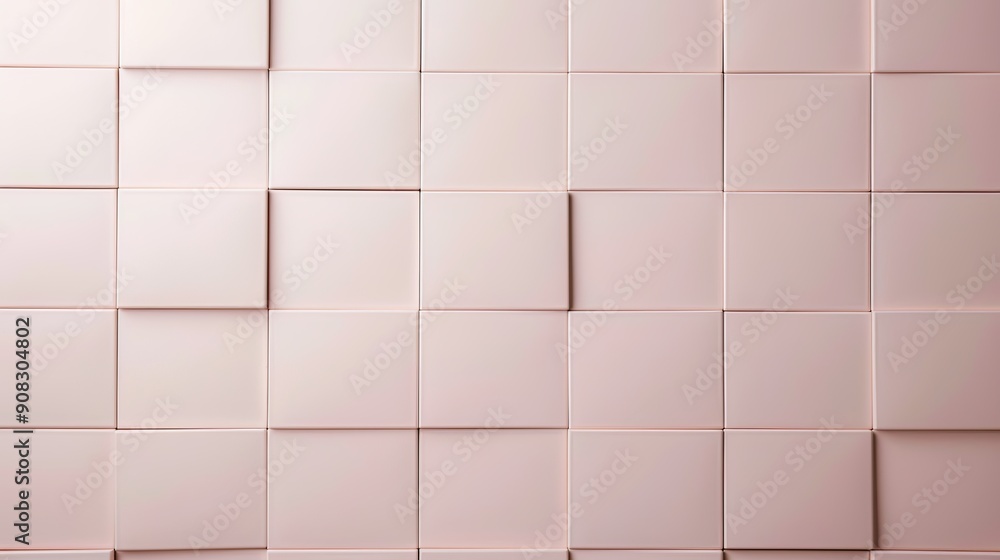 Poster elegant light grid pattern in soft beige: modern minimalist background