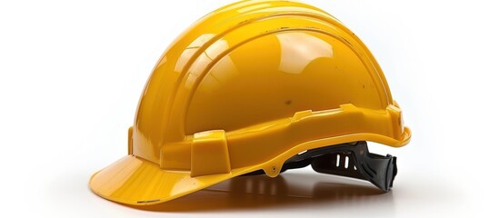 Yellow Hard Hat Safety Equipment