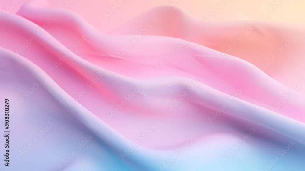 Poster tranquil soft gradient background with subtle textures for relaxation and reflection