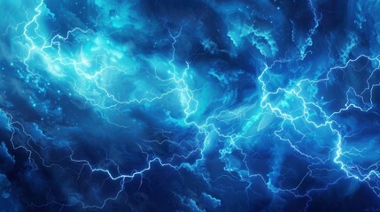 Energetic Anime Lightning Storm. Dynamic and intense anime inspired background design.