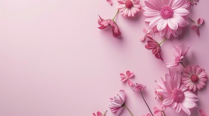 Elegant Floral Thank You Background. Vintage floral design concept
