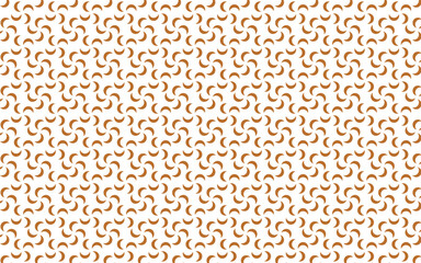 Golden seamless geometric pattern with abstract design.