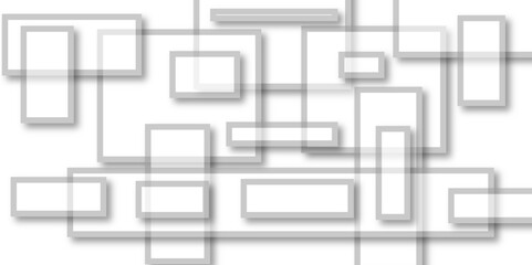 Abstract luxury grey geometric random chaotic lines with many squares background. Futuristic concept abstract Digital future background for presentation. Best design for your ad, poster, banner.