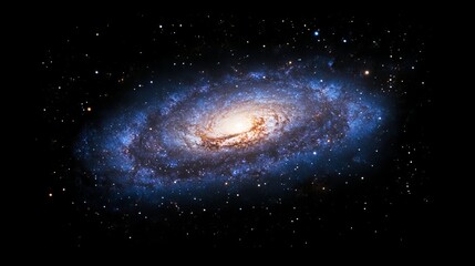 Obraz premium Spiral Galaxy in Deep Space 3