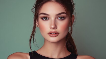 Radiant Beauty with Soft Lighting 4