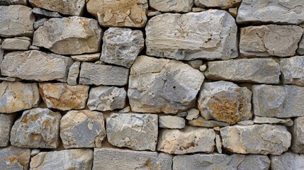 Obraz premium Wall made of stone