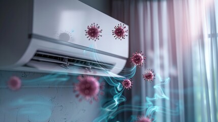 Air Conditioning with Virus Particles 7