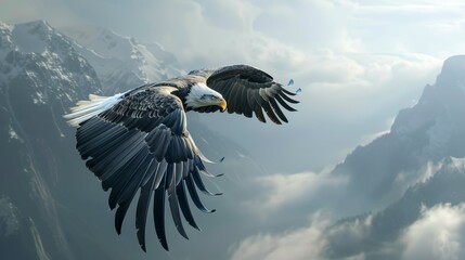 Bald Eagle in Flight 11