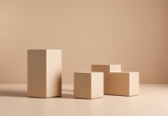 Fototapeta premium cardboard box