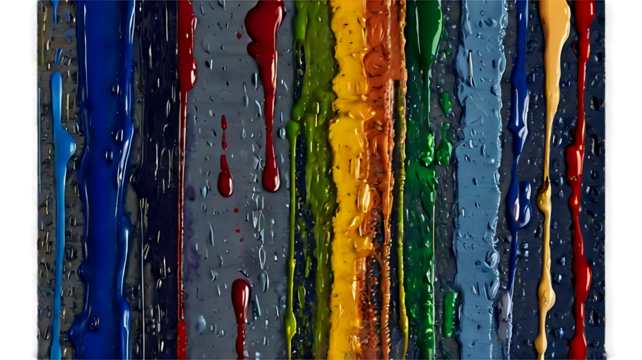 colorful texture isolated on transparent png.