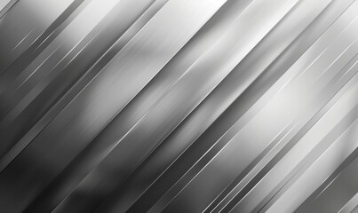 Obraz premium An abstract image featuring metallic textures with diagonal lines, creating a sleek and modern appearance with a gradient effect.