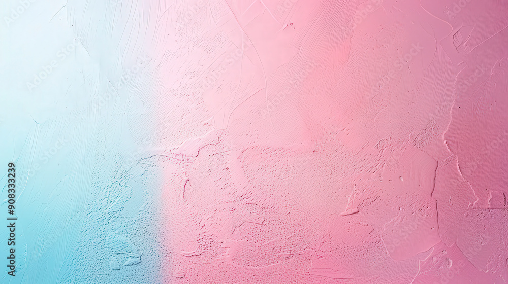 Poster a serene gradient background featuring a calming blend of soft blue and pink hues with a textured, p