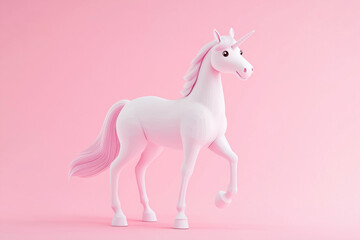 Beautiful Colorful Cute Horse Design