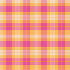 Classic tartan plaid imitation vector seamless pattern. Colorful geometric background. Abstract trompe l'oeil wallpaper. Scottish check weave illusion fashion print