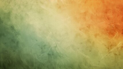 Elegant Corporate PowerPoint Presentation with a Sage and Rust Gradient Background, Raw Style for Professional Business Environments