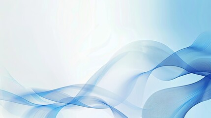 Fototapeta premium Corporate Sky Blue PowerPoint Template with White Gradient, Raw Style for Business Presentations