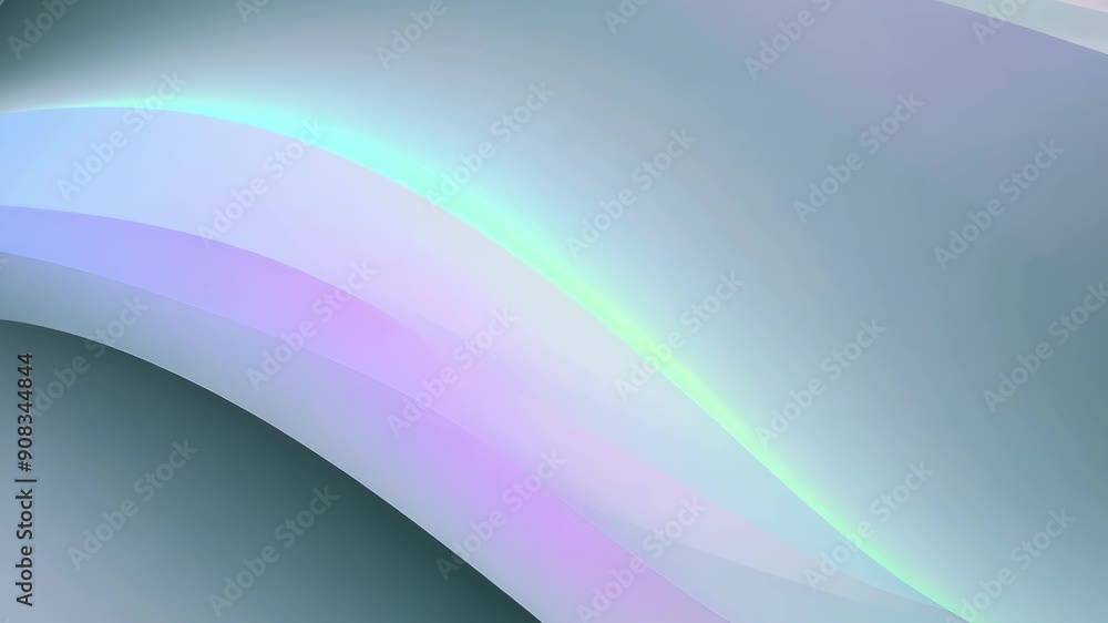 Poster swirling pastel colors blend seamlessly to form tranquil abstract patterns evoking a sense of sereni