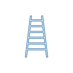 ladder concept line icon. Simple element illustration. ladder concept outline symbol design.