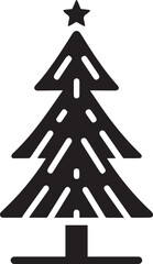 Christmas vector, Christmas Tree, Christmas Tree icon, Hand drawn Christmas tree silhouettes,
