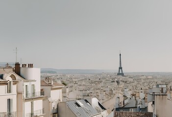 Gallic Grandeur: Aerial View of Iconic French Architecture