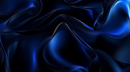 Obraz premium abstract black with dark blue Indigo accents background. minimalist. creative wallpaper