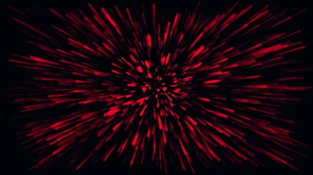 Glowing strat motion animation video