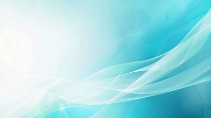 Stylish Corporate Presentation on a Turquoise and White Gradient Background, Raw Aesthetic for Modern Business Slides, 16:9 Aspect Ratio