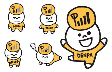 電波の状態がわかる小僧