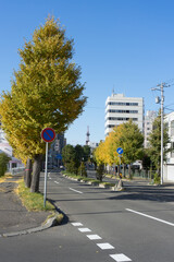 都会の街の風景