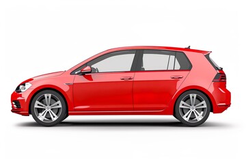 Obraz premium Hatchback isolated on a white background