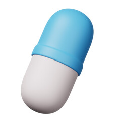 Pill 3d illustration