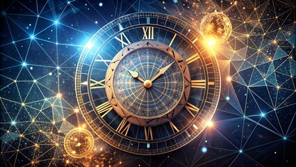 Temporal Fractal: A Geometric Representation of Time's Fragmented Nature and Technological Evolution  Generative AI