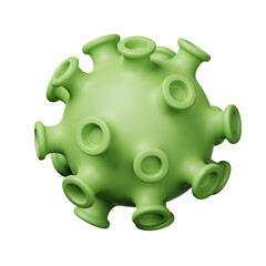 virus 3d illustration