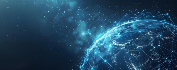 Obraz premium blue planet