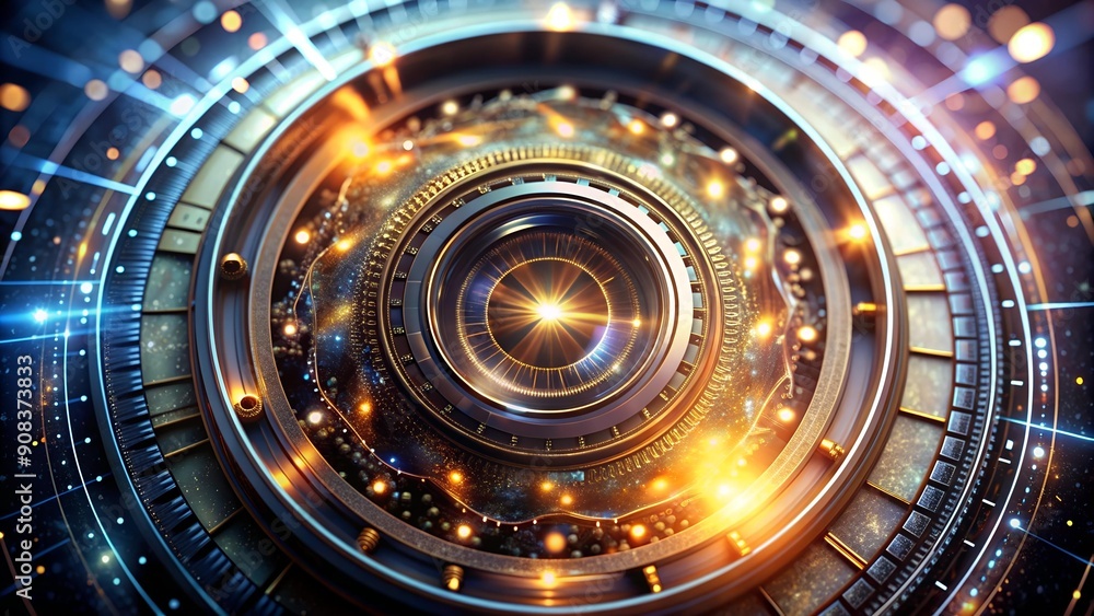 Poster chronospheric lens: a window into the multifaceted world of time and technology generative ai