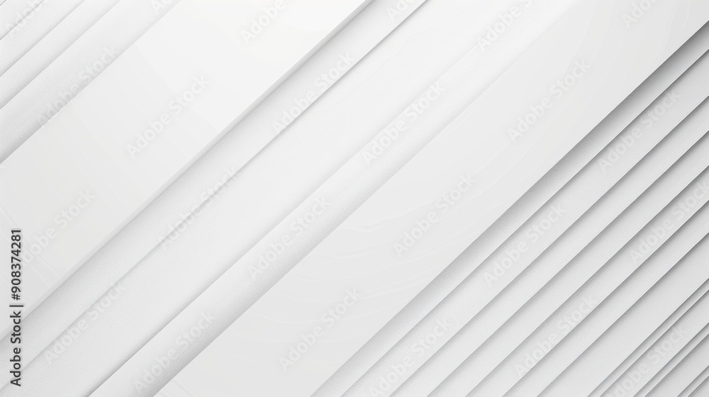 Poster abstract white geometric background with diagonal lines and subtle texture.