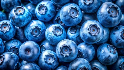 Blueberry Blues: A Photocopy Symphony in Stippled Hues  Generative AI