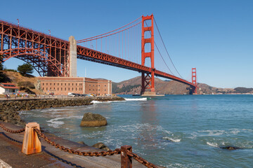 Golden Gate Bridge San Francisco Bay California