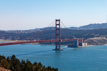 Golden Gate Bridge San Francisco Bay California