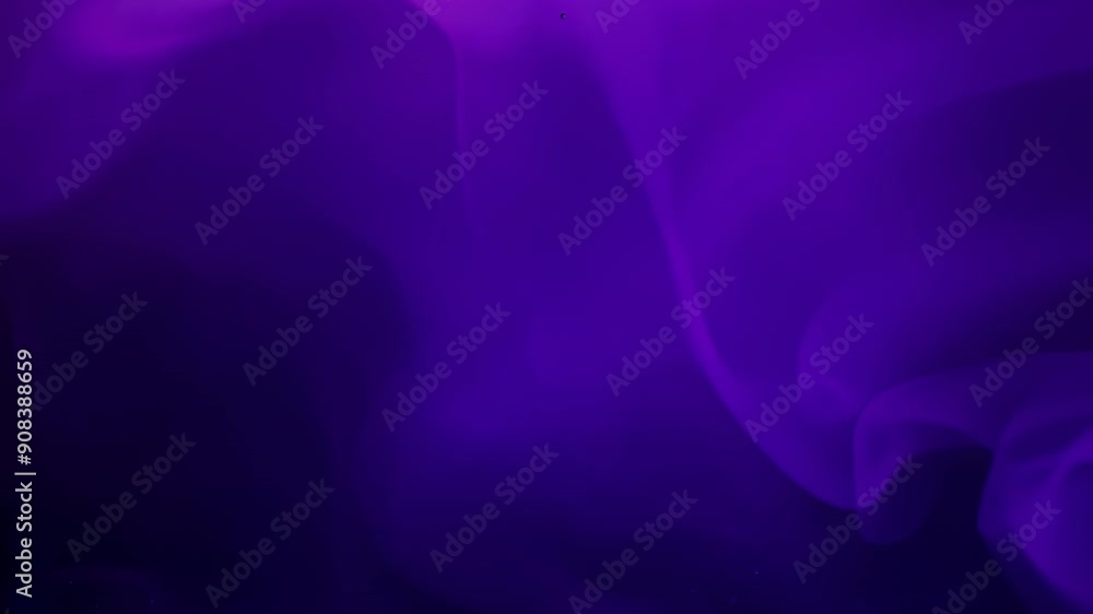 Poster smooth waves of purple light creating a serene and soft visual texture in a tranquil setting