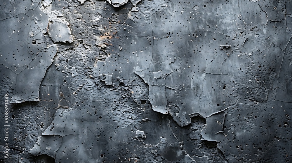 Aufkleber concrete wall gray color background for design : generative ai