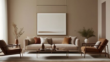 neutral tone environment, well decorated