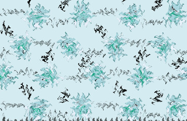 Digital And Textile Design Pattern